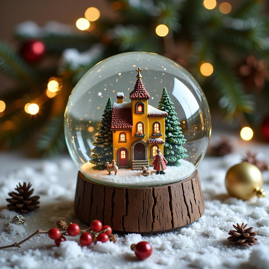 Zara Home Christmas Snow Globe