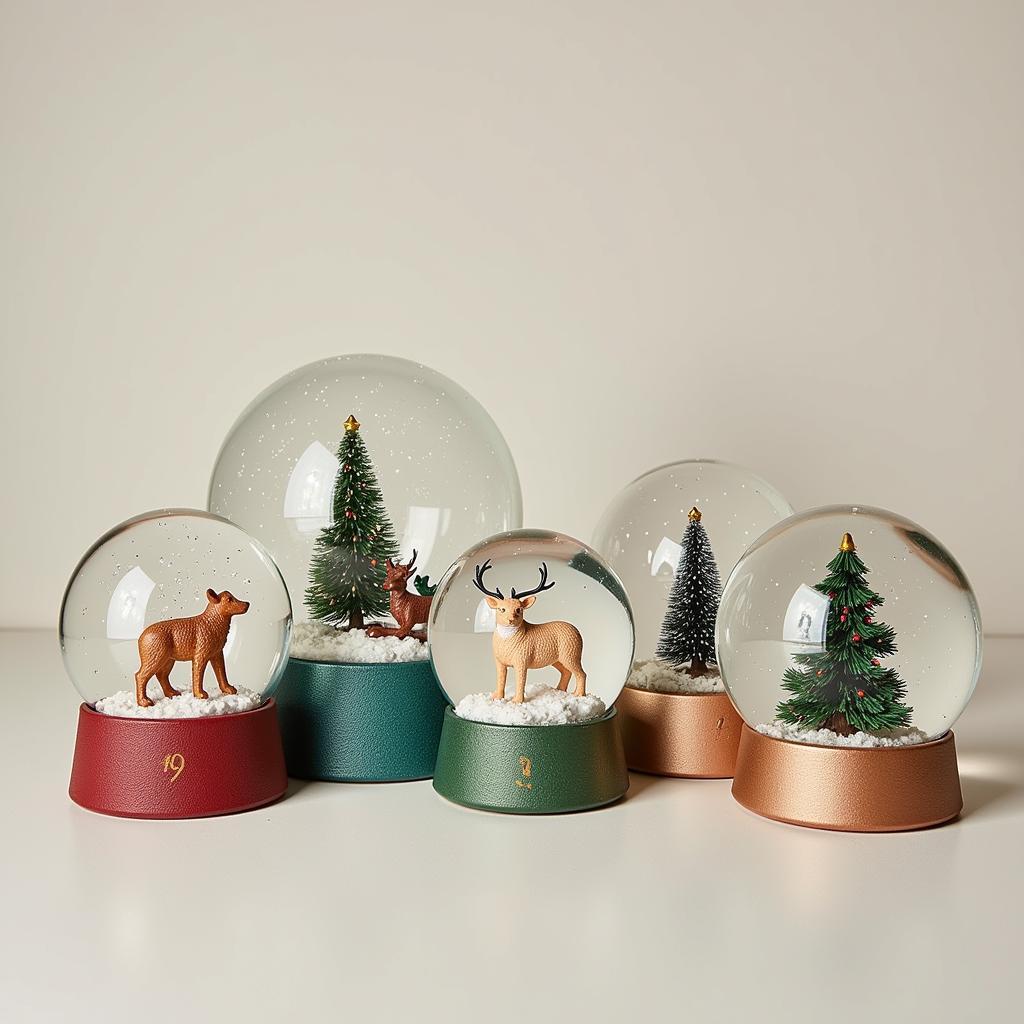 Zara Home Snow Globe Collection