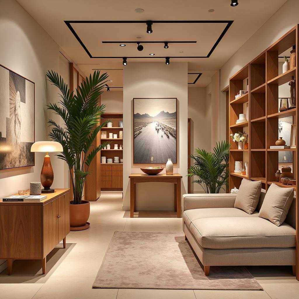 Zara Home Store Interior in Spain