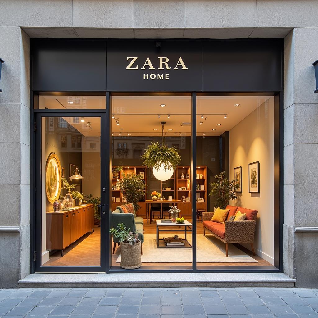 Zara Home Storefront in San Sebastián de los Reyes