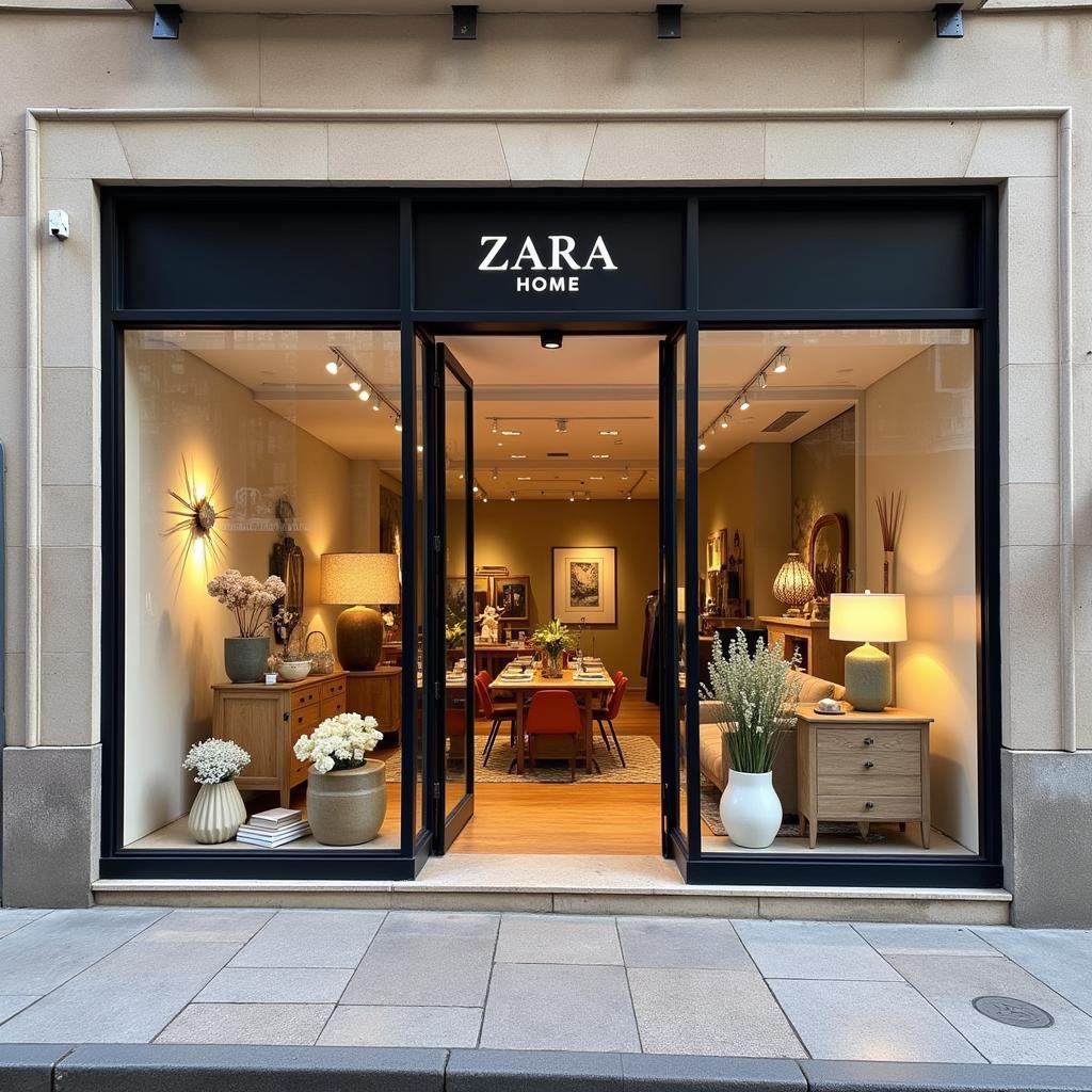 Zara Home Storefront in Vigo