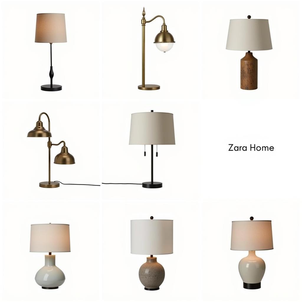 Zara Home Table Lamp Collection