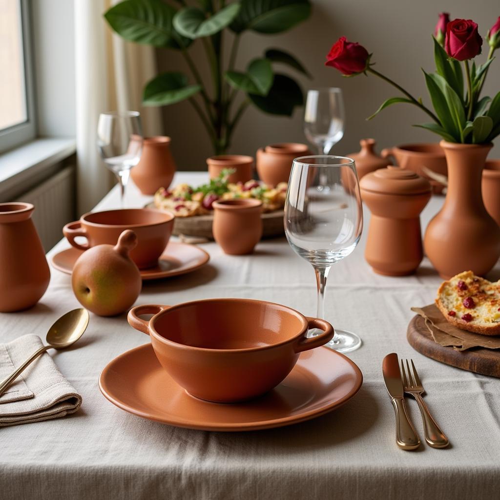 Zara Home Table Setting with Spanish Ceramics