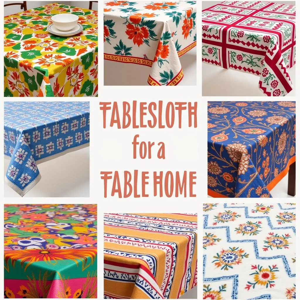 Zara Home tablecloth patterns