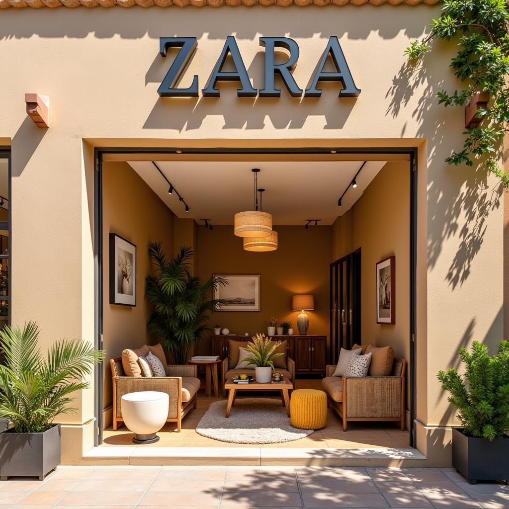 Zara Home storefront in Torrevieja, Spain