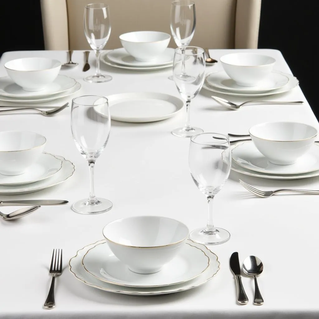 Zara Home Vajillas Dinner Set