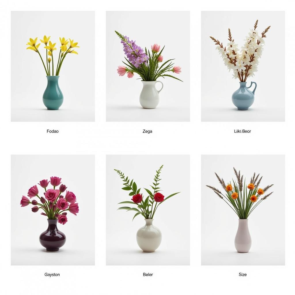 Floral arrangement ideas for Zara Home vases