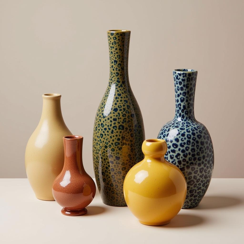 Zara Home vases showcasing Spanish style