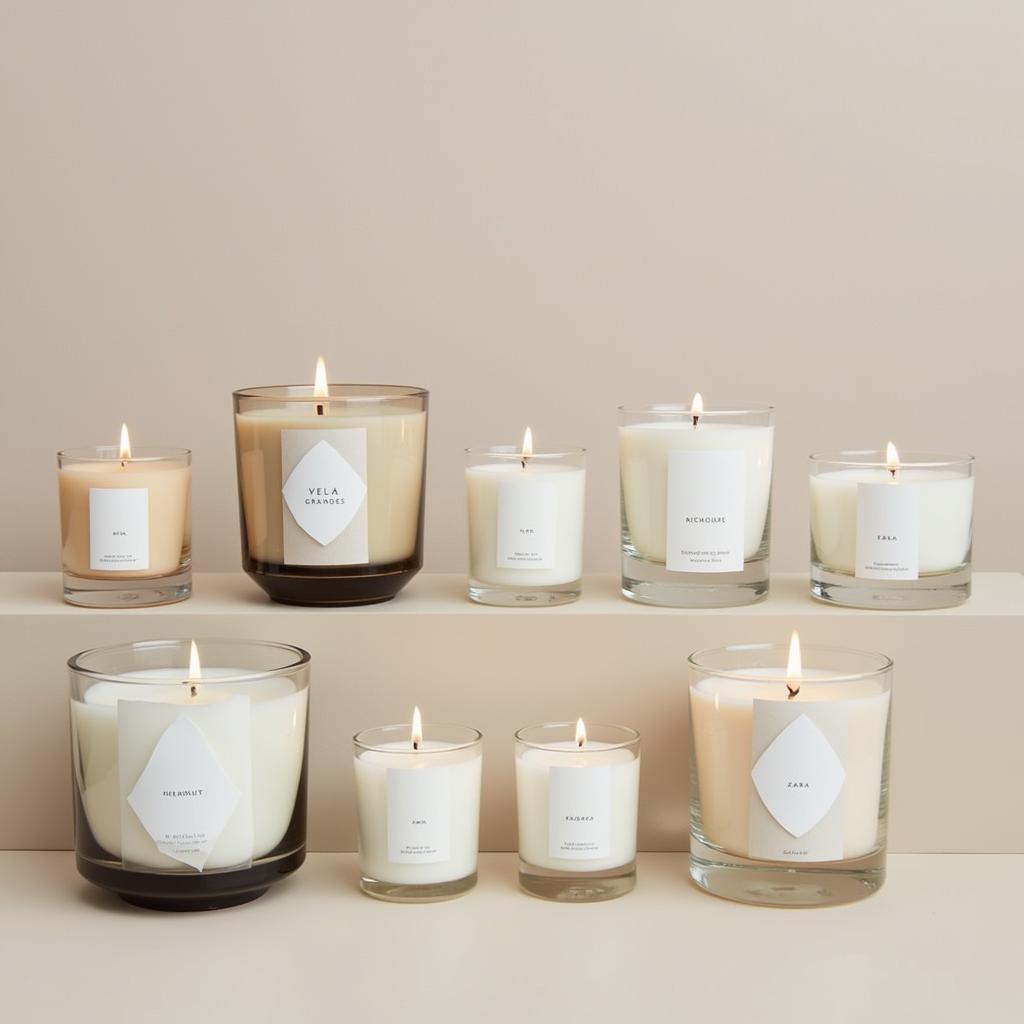 Zara Home Velas Grandes Collection