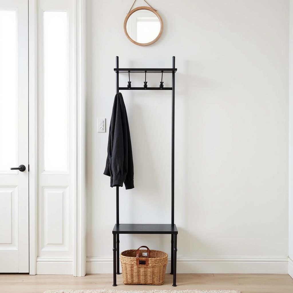 Zara Home Wall Coat Rack in an Entryway