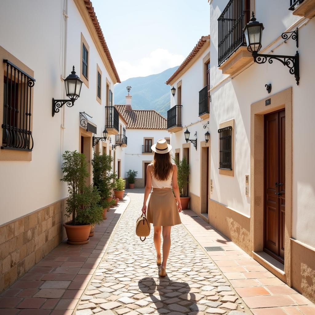 Zara Homer: Exploring the charming streets of an Andalusian village