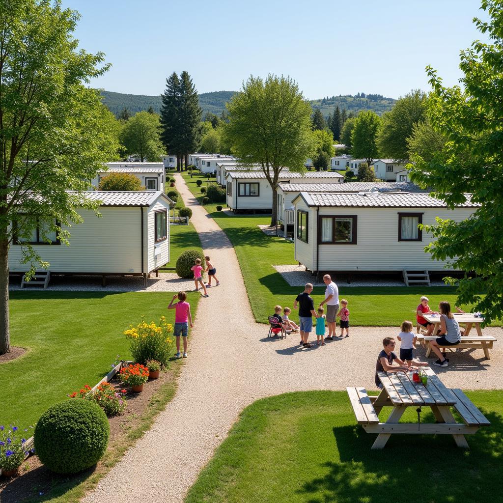 Mobile Home Park in Zaragoza