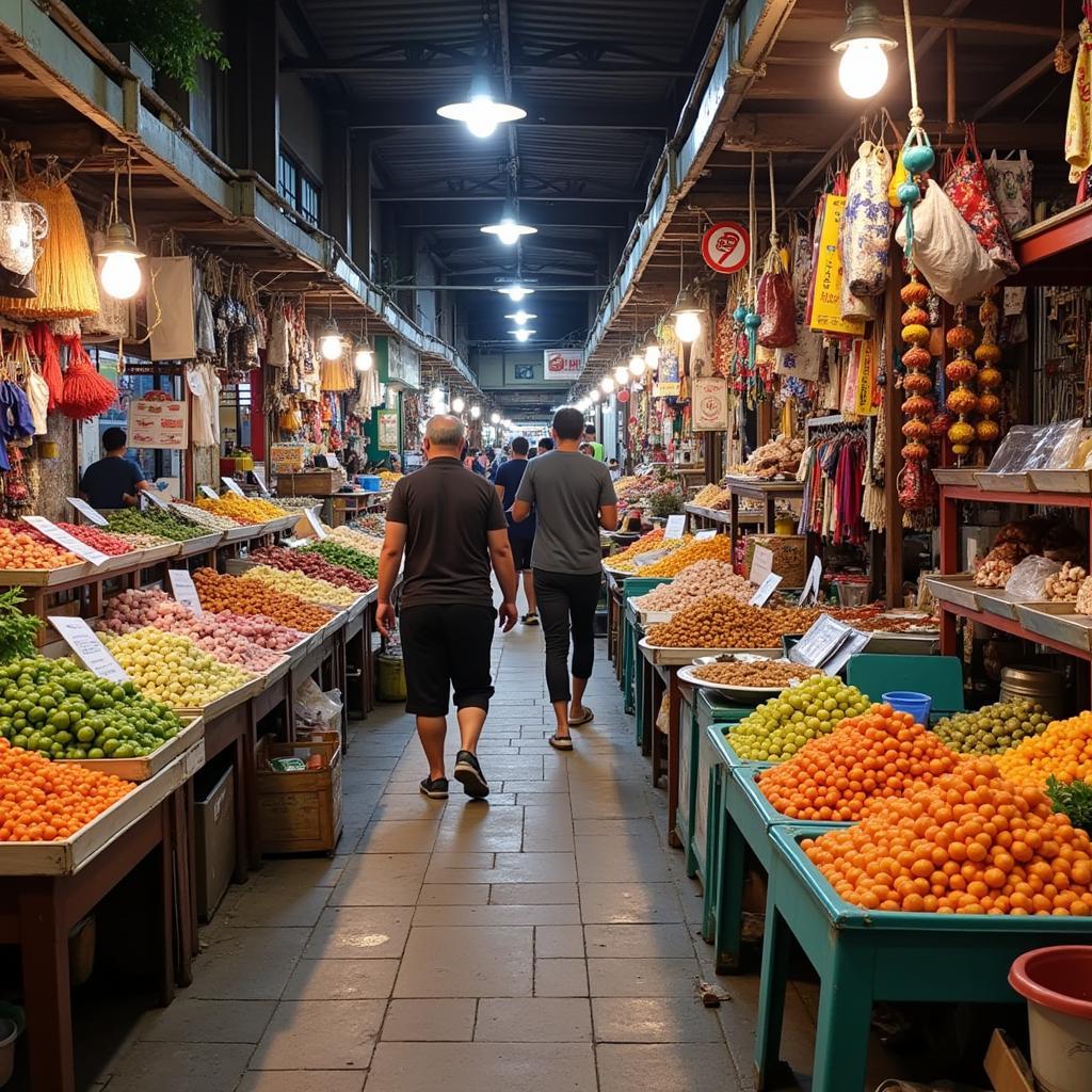 A'famosa Local Market Scene