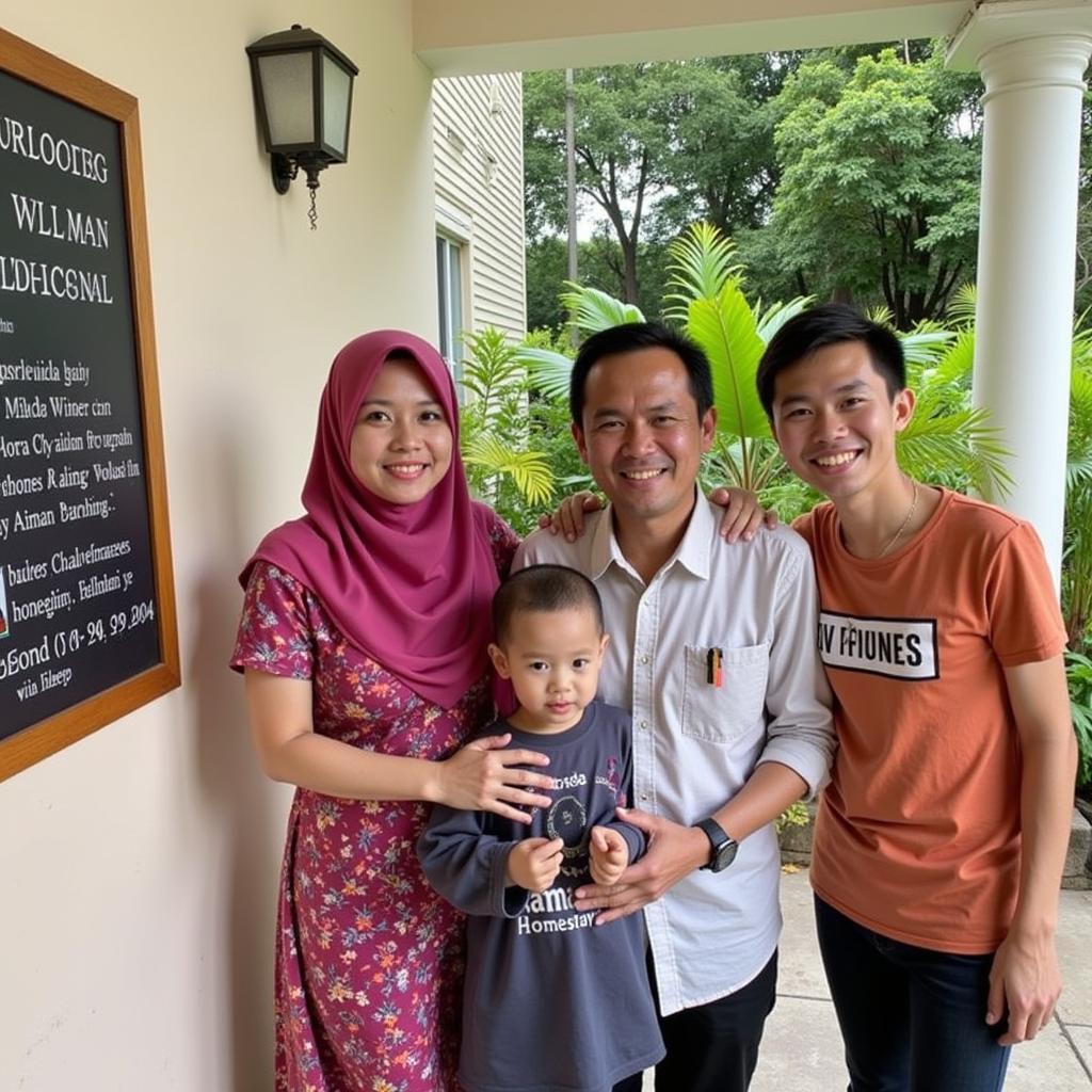 Warm Welcome from Aiman Homestay Family