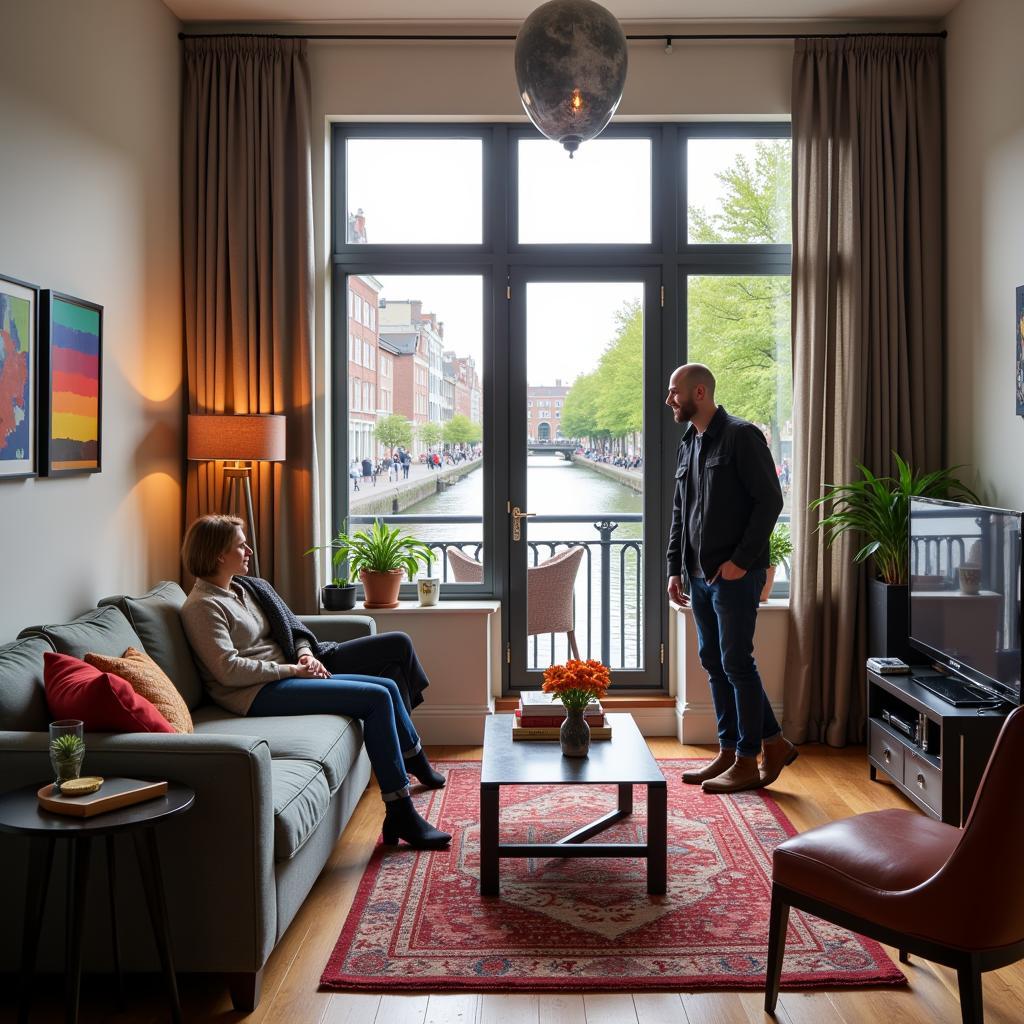 Amsterdam Gay Homestay with Canal View