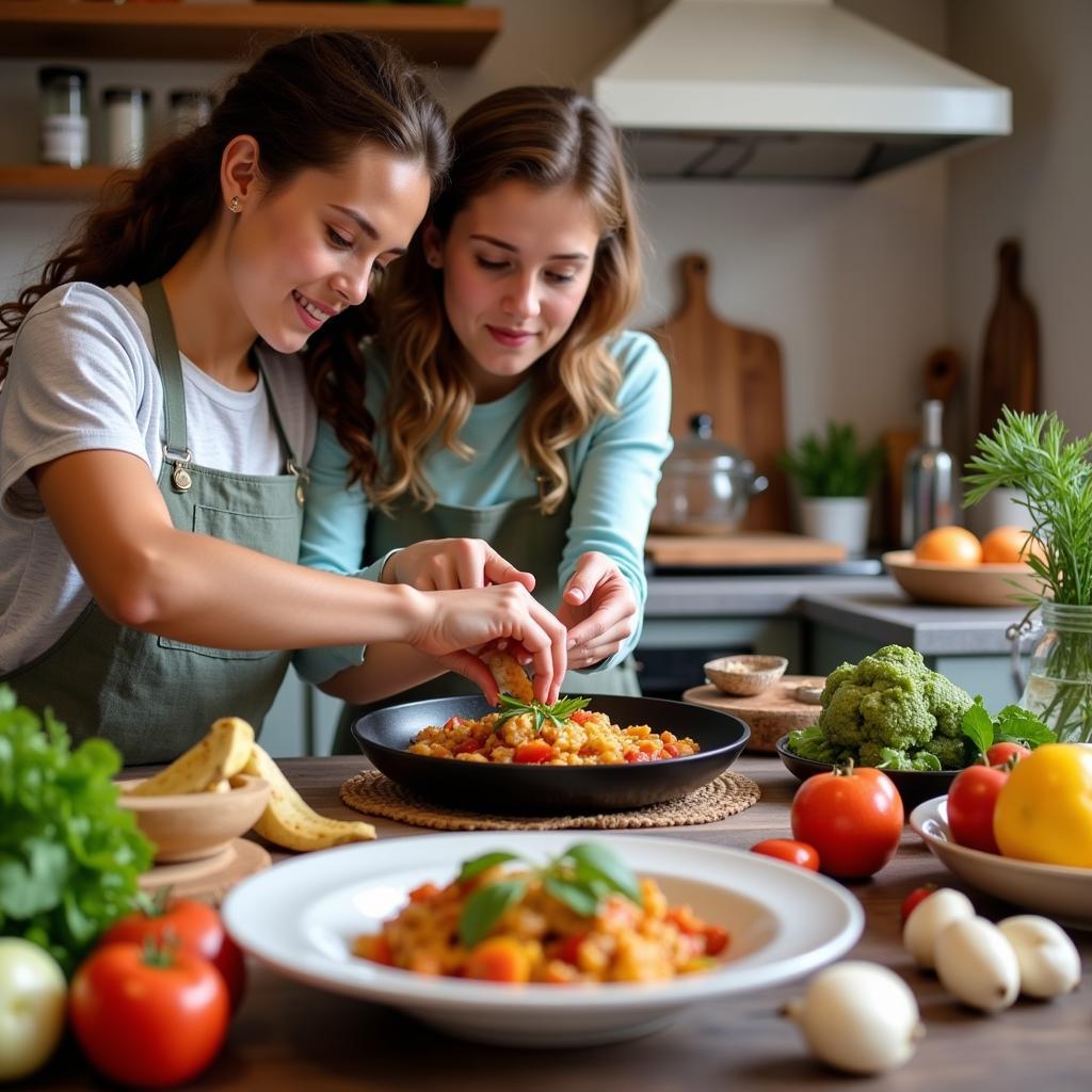 Authentic Spanish Cooking Class Homestay