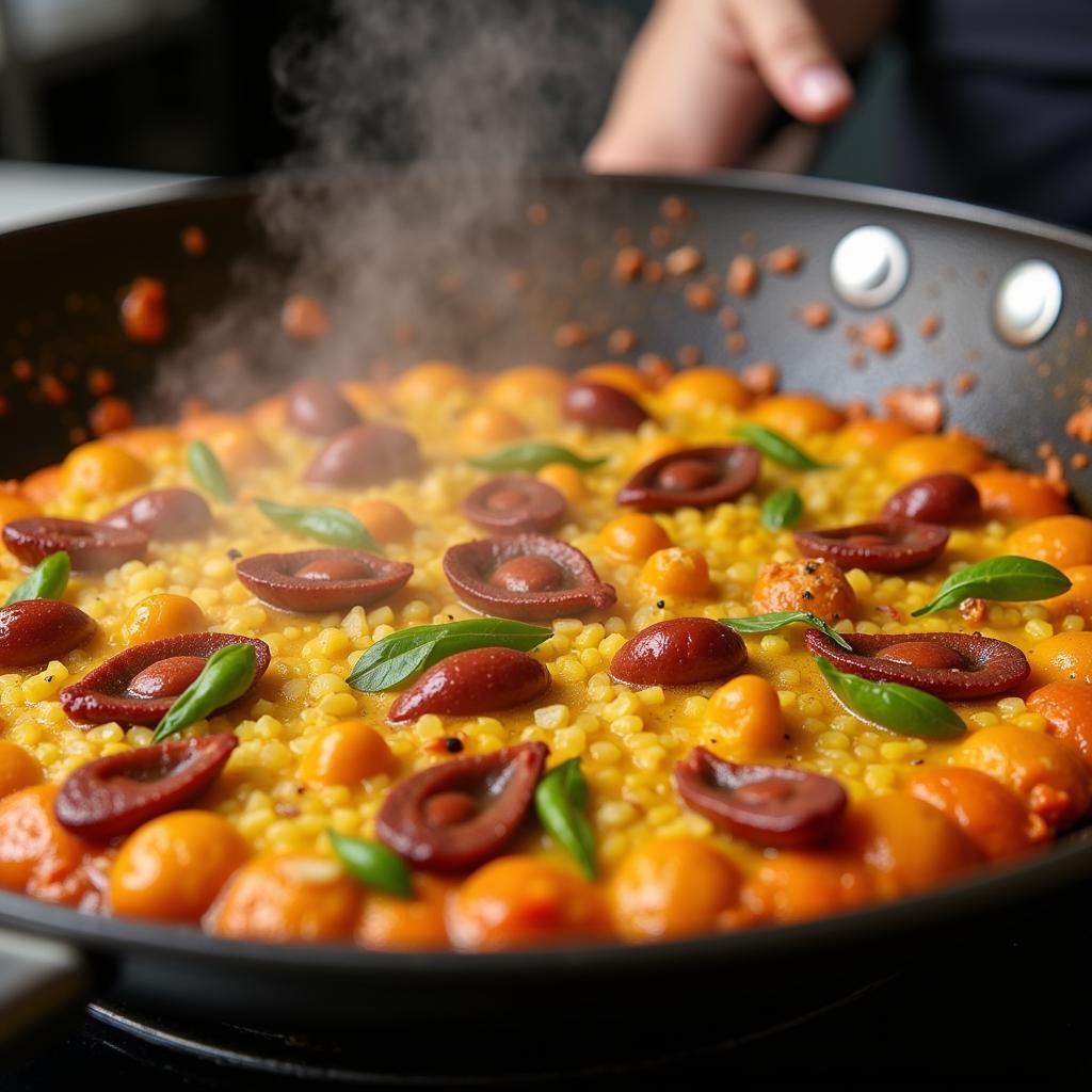 Authentic Spanish Paella Homestay Saville