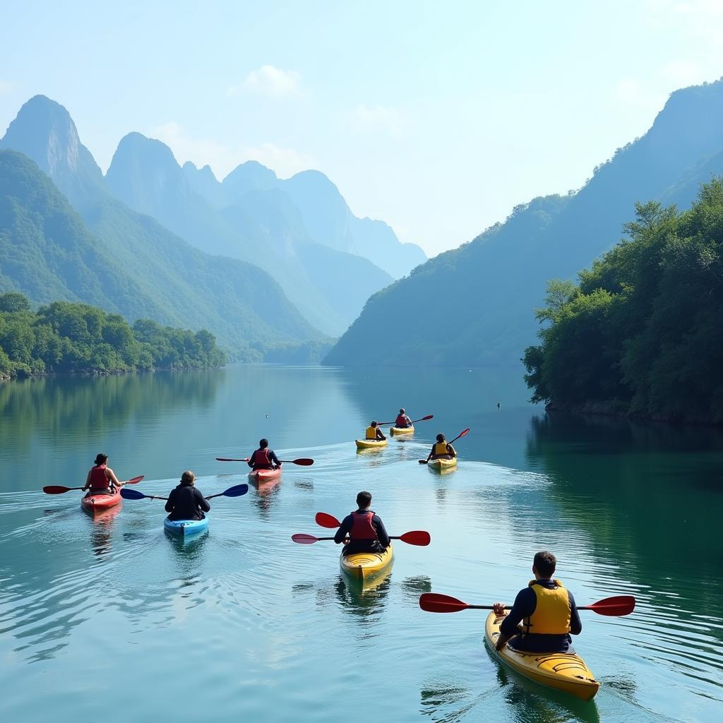 Ba Be Homestay Kayaking