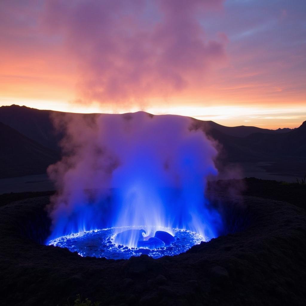 Banyuwangi Ijen Crater Sunrise