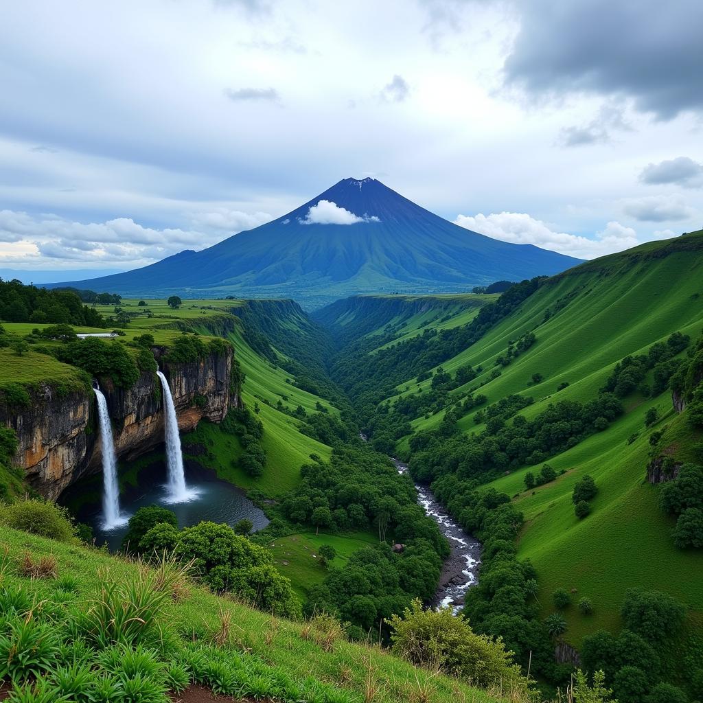 Breathtaking Natural Landscape of Batu Malang