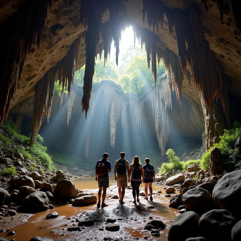 Exploring the Caves of Bau