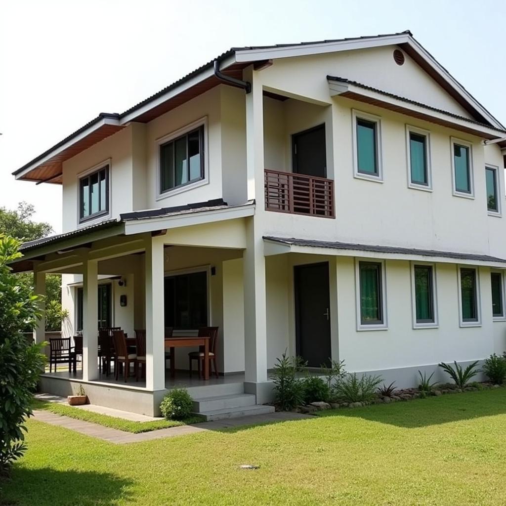 Modern Bayan Baru Homestay Exterior