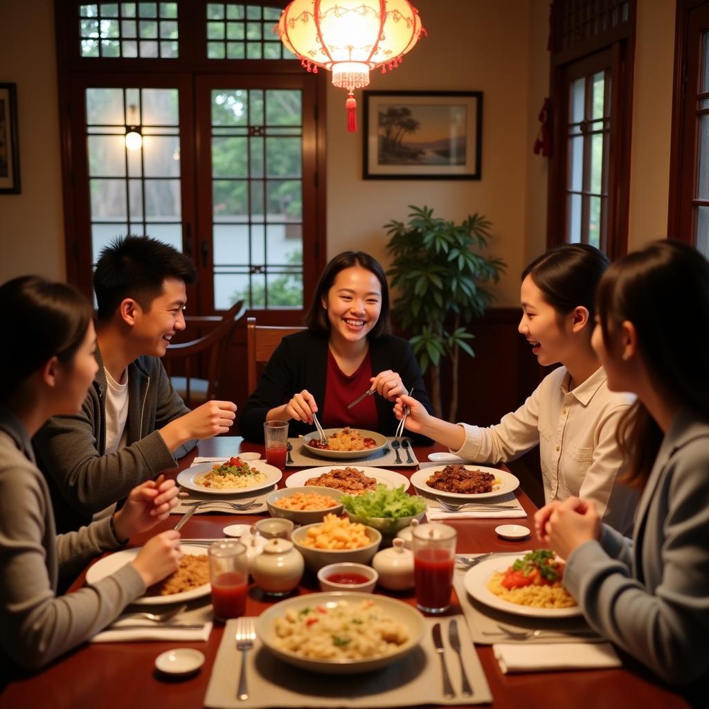 Beijing Homestay Family Dinner