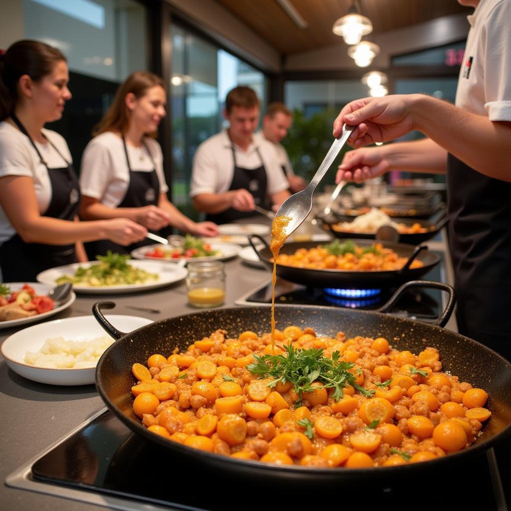 Cooking Class Featuring Paella at Belli Moda Homestay