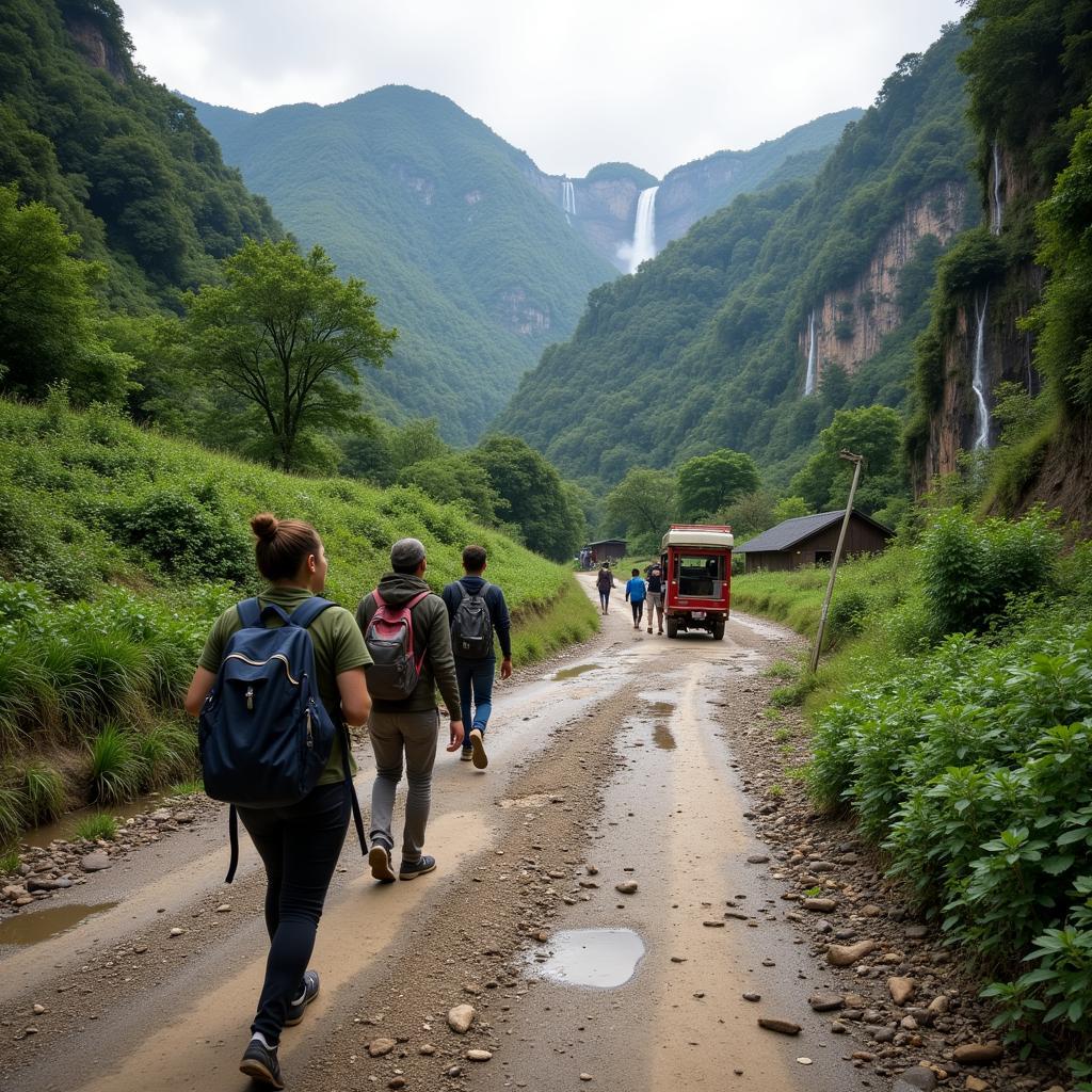 Traveling to Bou Sra Waterfall and Dak Dam Lika Homestay