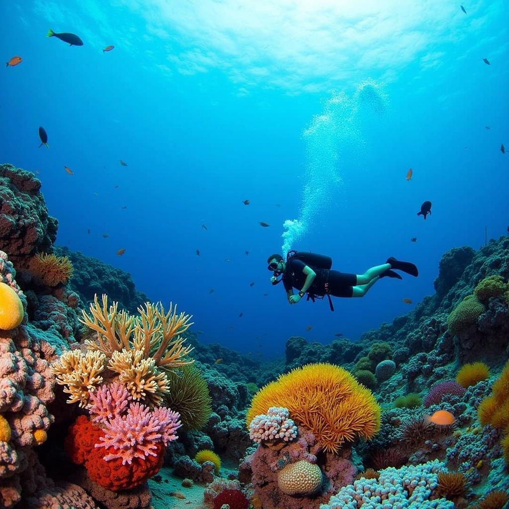 Diving in Bunaken National Park from Frangky Homestay