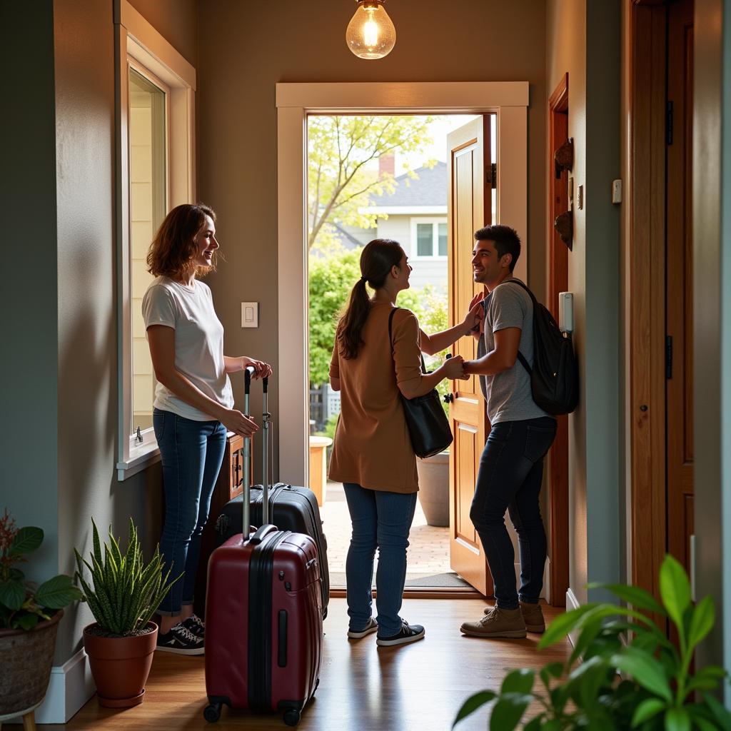 International student welcomed into a Burnaby homestay