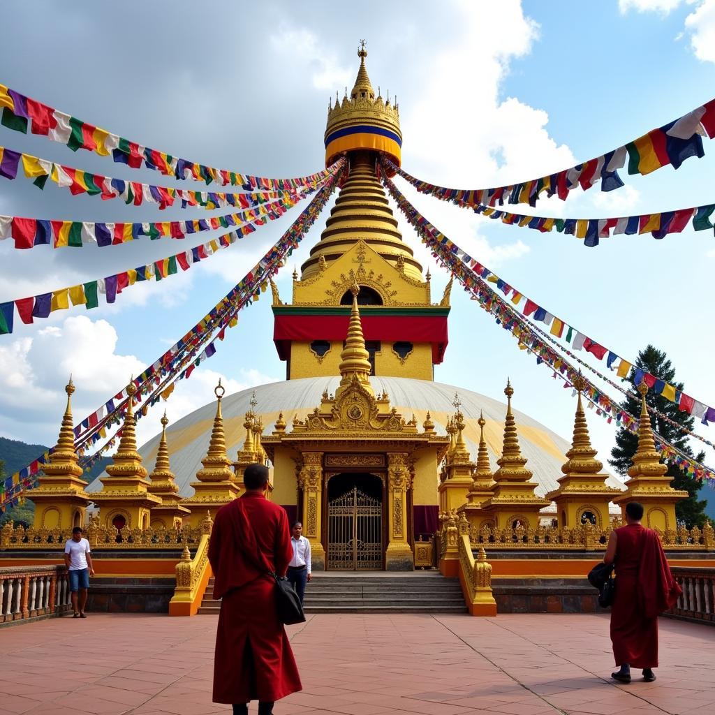 Bylakuppe Golden Temple