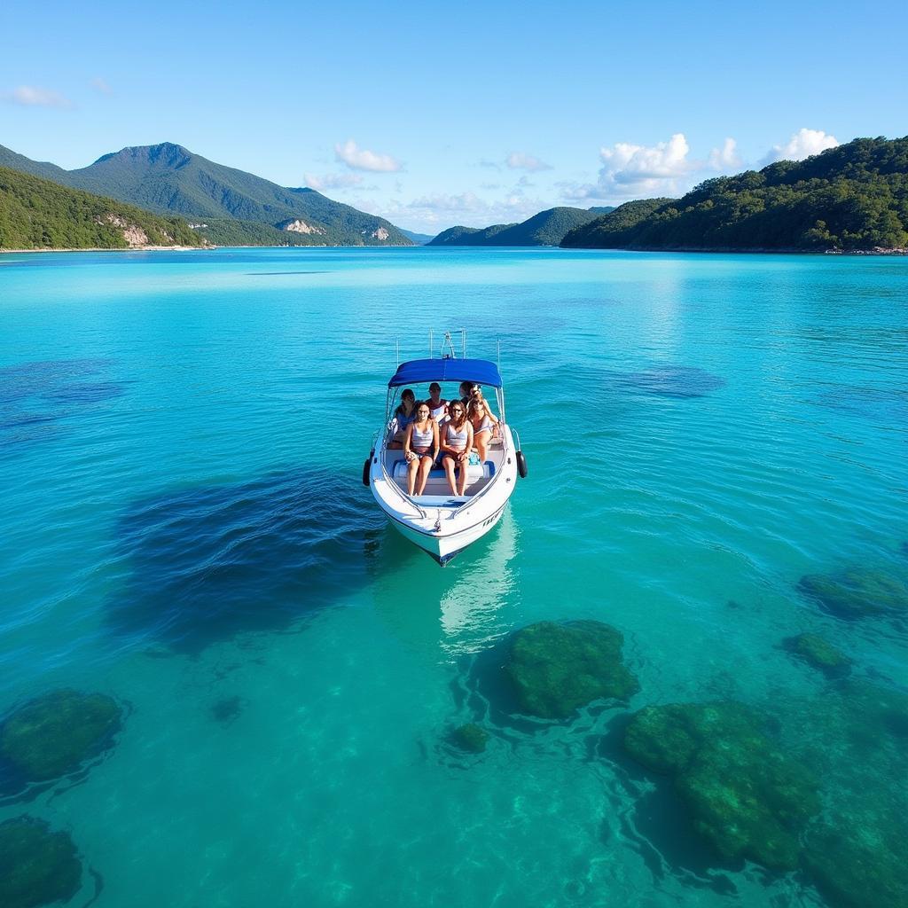 Cairns Homestay Guests on a Great Barrier Reef Trip