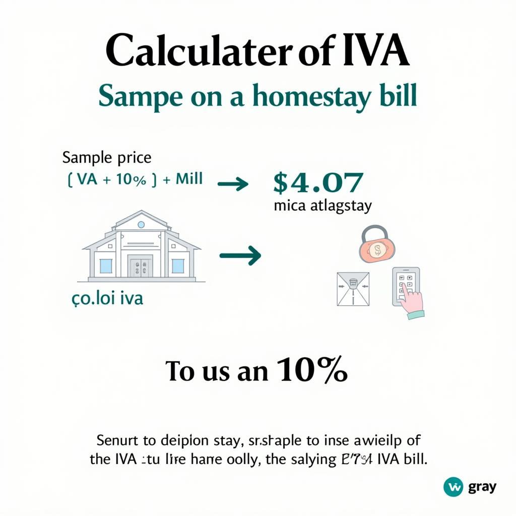 Calculating IVA on Spanish Homestay