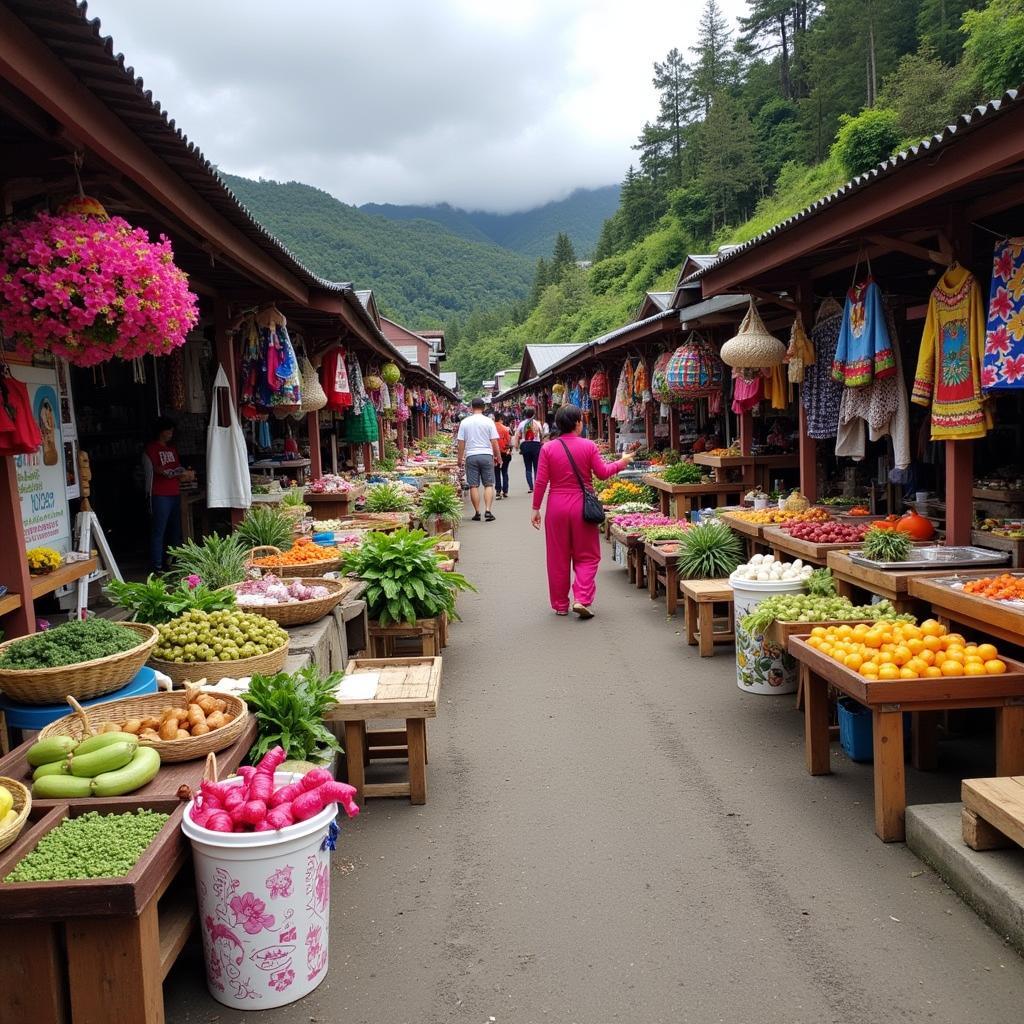 Local Market near Fauziz Homestay