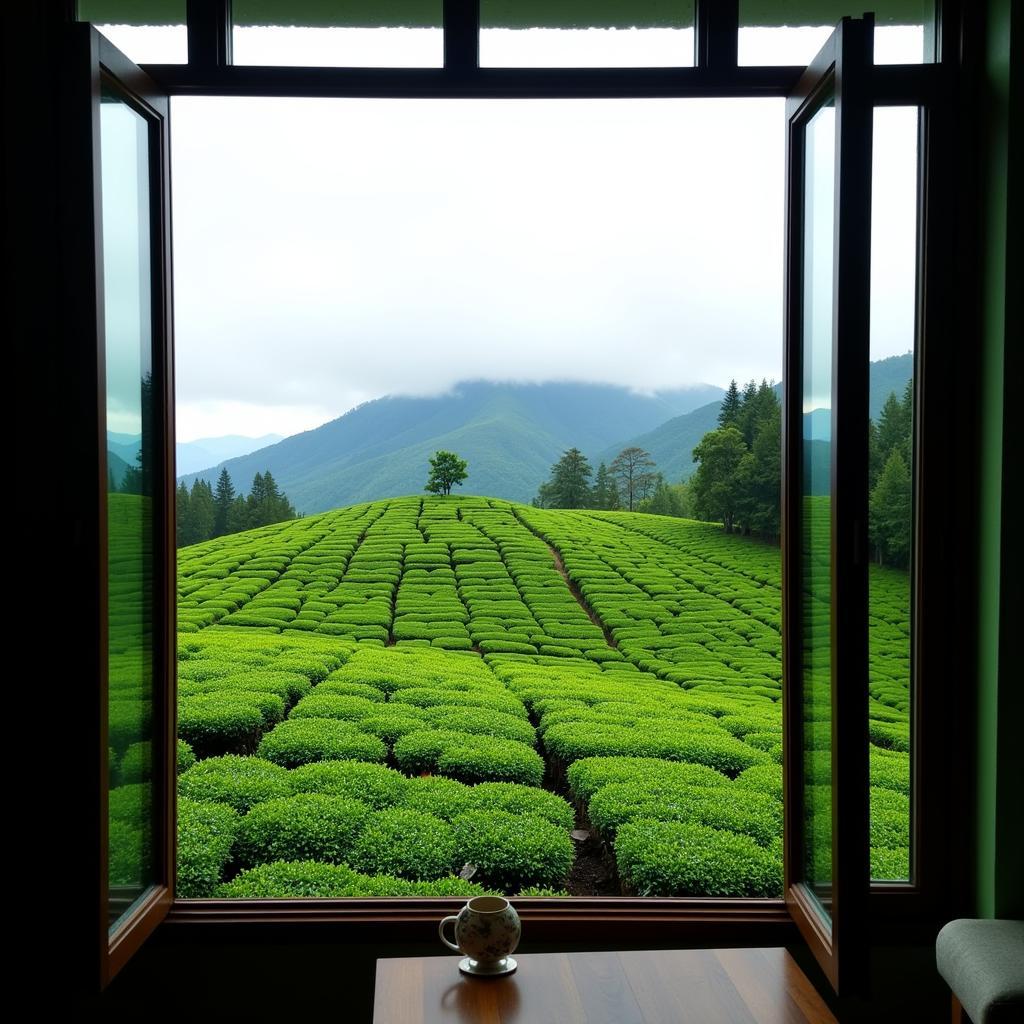 Breathtaking Tea Plantation View from a Cameron Highlands Homestay