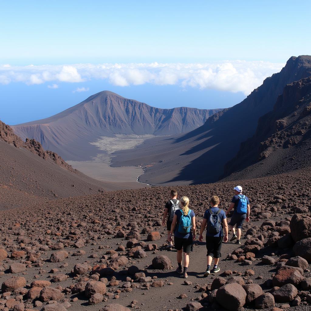 Canary Islands Homestay Hiking Volcanic Landscape