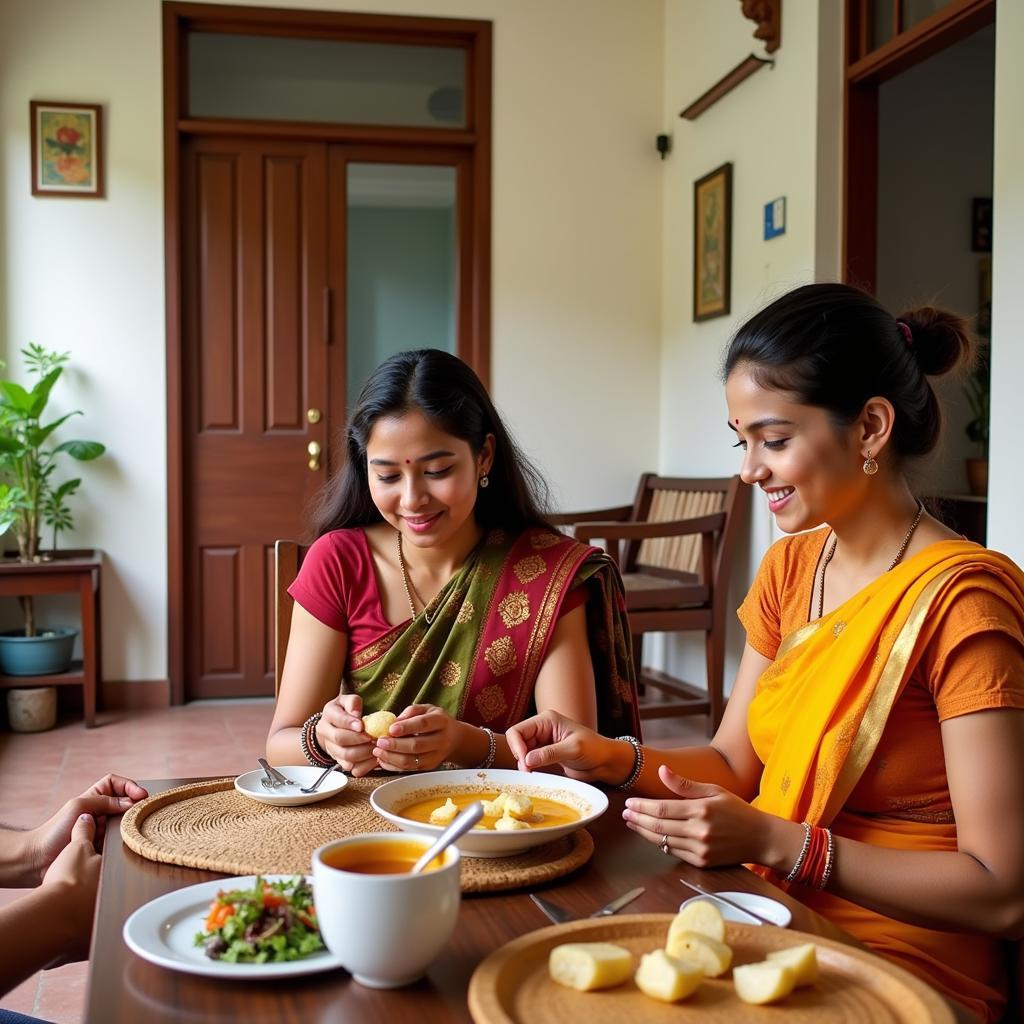 Family-run cheap homestay in Guruvayur