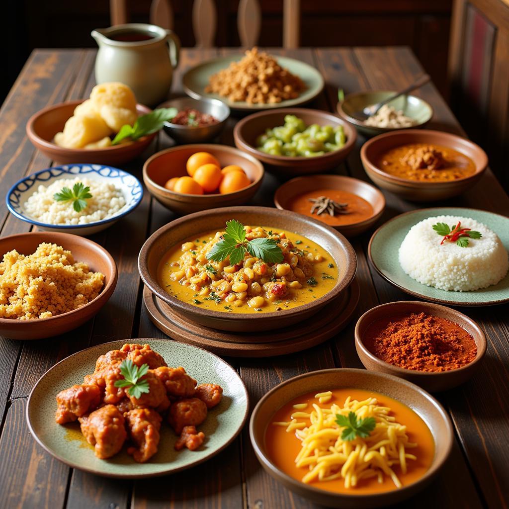 Enjoying Local Cuisine at a Chelavara Falls Homestay