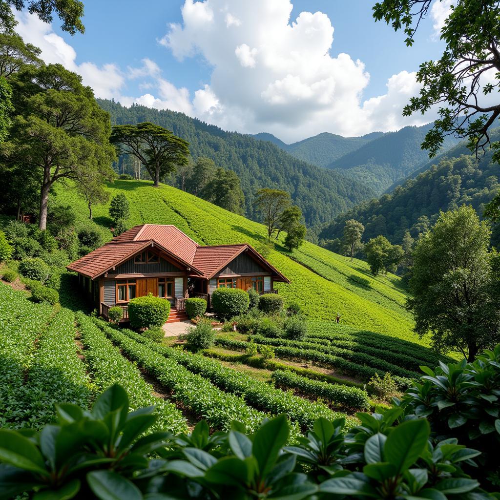 Scenic View of a Chikmagalur Coffee Estate Homestay