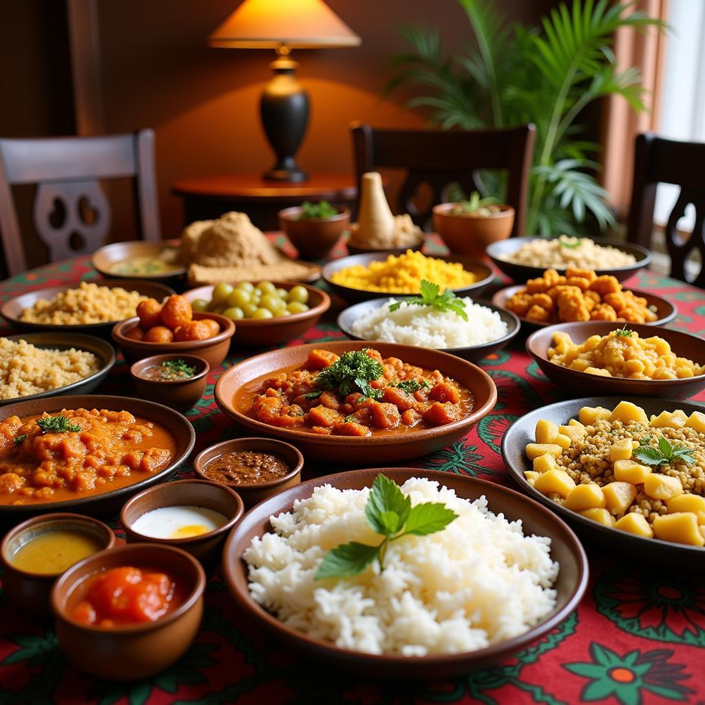 Authentic Chikmagalur cuisine at a homestay