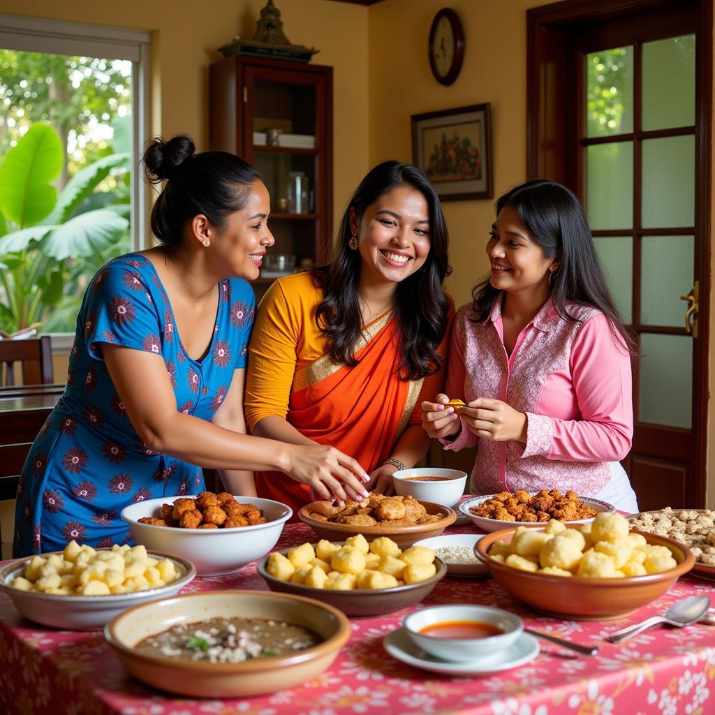 Warm welcome at a Colombo frangipani homestay