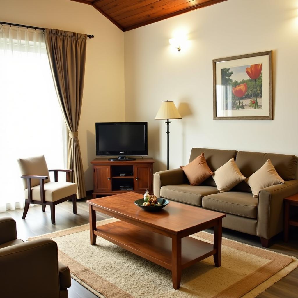 Cozy Living Room in a Sri Petaling Homestay