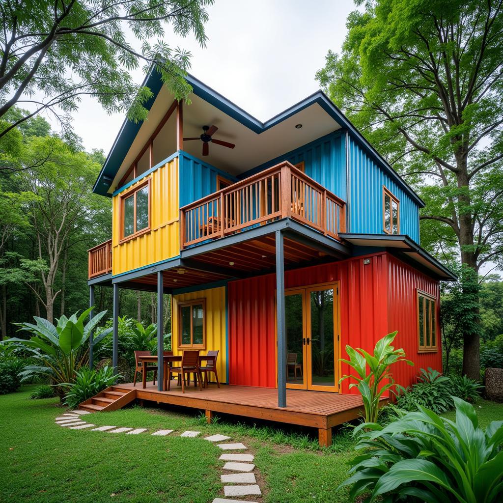 Container Homestay in Balik Pulau