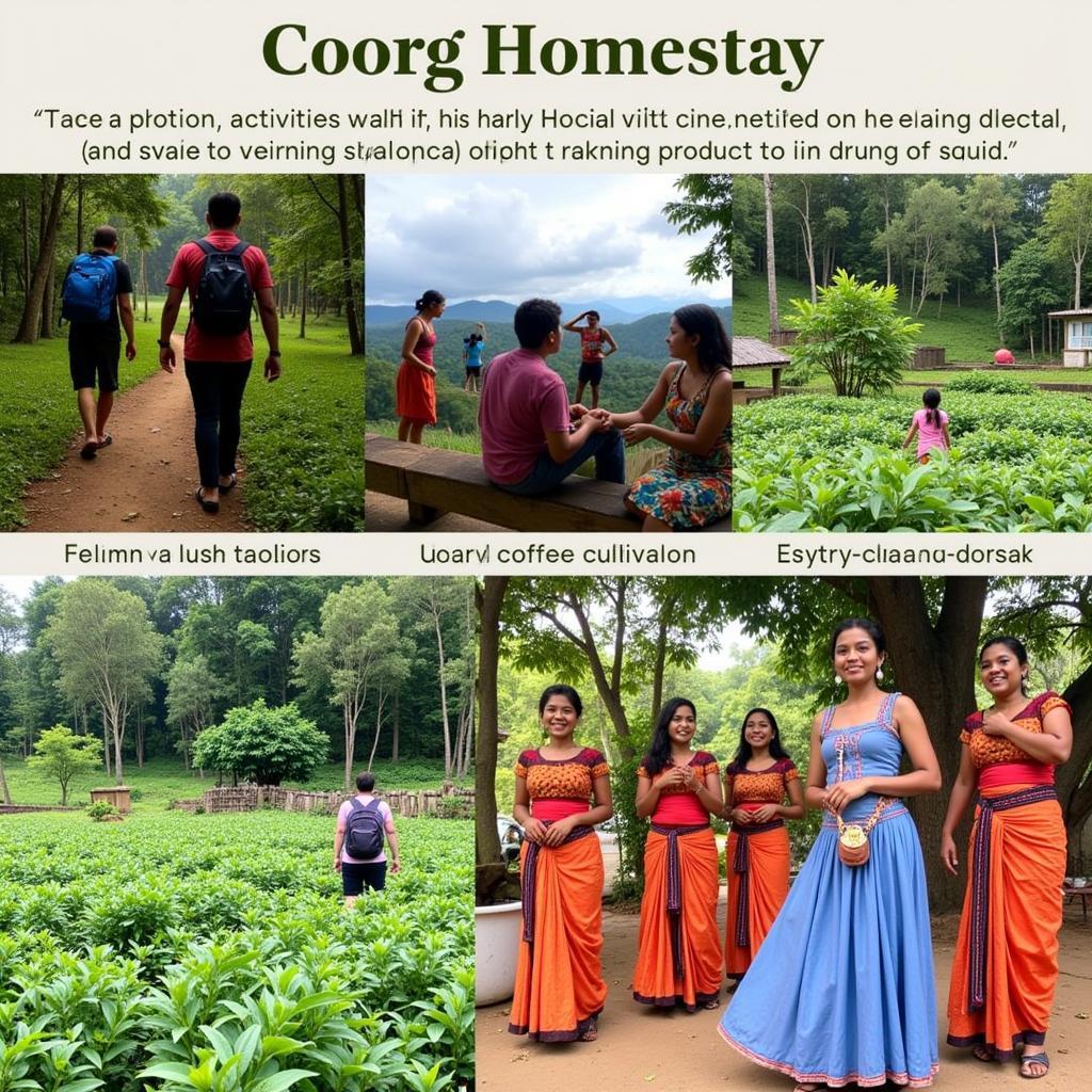 Activities at a Coorg Homestay