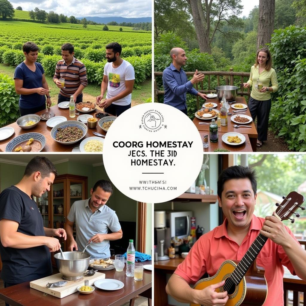 Coorg Homestay Activities and Experiences