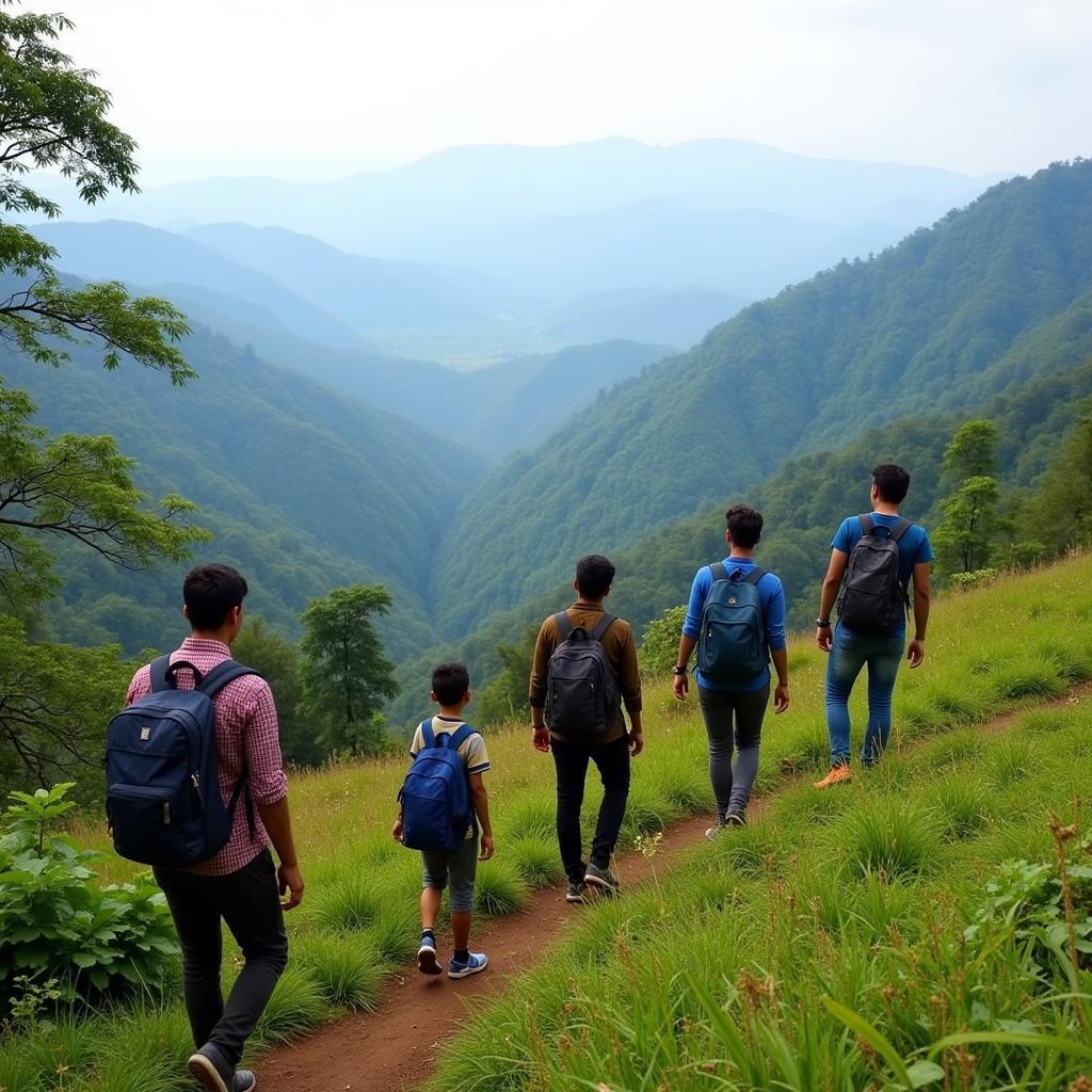 Bachelor Group Trekking in the Western Ghats, Coorg