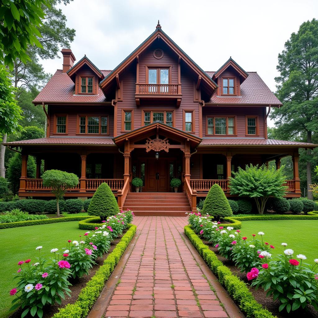 Luxurious Exterior of a 5 Star Homestay in Coorg