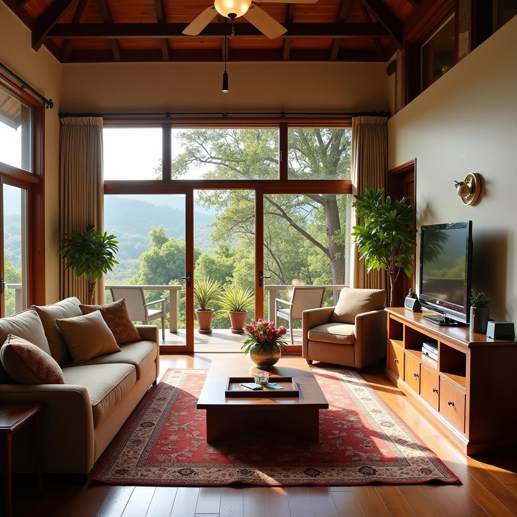 Elegant Interior of a 5 Star Coorg Homestay