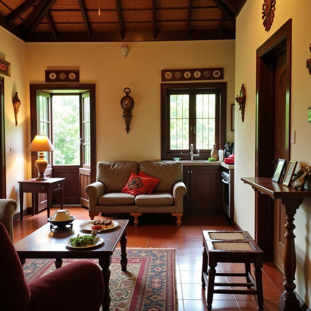 Traditional Coorg Homestay Interior